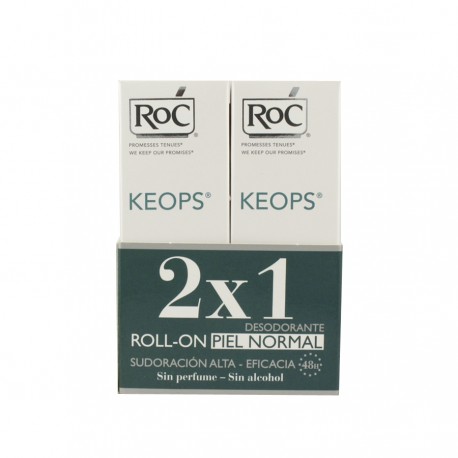 ROC KEOPS DEOD ROLL ON DOBLE ENVASE