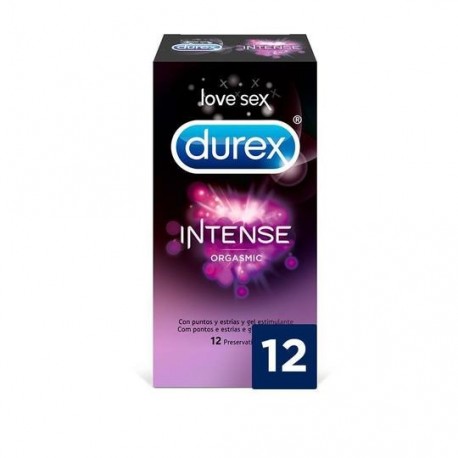 Durex Intense Orgasmic Preservativo 12 Unidades 