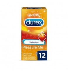 Preservativos Durex Pleasure Me Calor 12 unidades