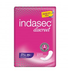 Indasec® Discreet Extra para pérdidas leves 20 unidades