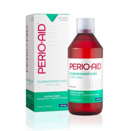 Perio·Aid® 0,05 Mantenimiento y Control colutorio 500 ml