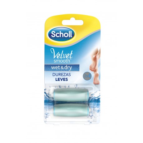 Scholl Cabezal de recambio Velvet Smooth Wet & Dry 2 unidades