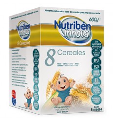Nutribén Innova® Papilla 8 Cereales 600 gr