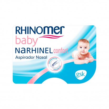 RHINOMER Baby NARHINEL confort Aspirador Nasal. 2 recambios