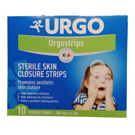 URGOSTRIPS Tiras de sutura 100 mm x 6 mm / 10 unidades