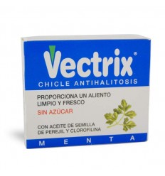 Vectrix chicle antihalitosis sabor menta 16 unidades