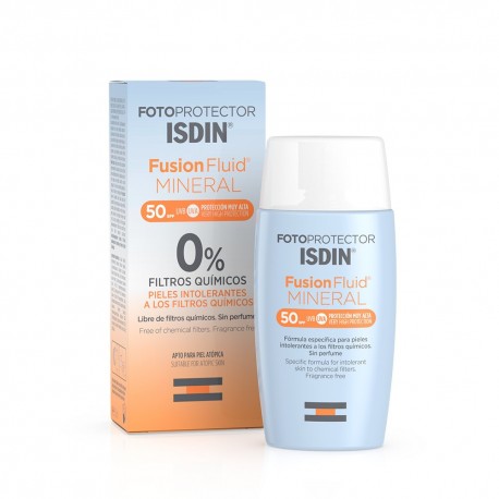 Fotoprotector ISDIN Fusion Fluid MINERAL SPF50 50 ml