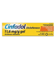 CINFADOL DICLOFENACO 11,6 MG/G 100G