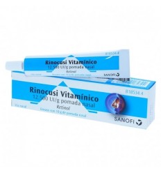 Rinocusi Vitamínico 12500 UI/g pomada nasal 10 gr