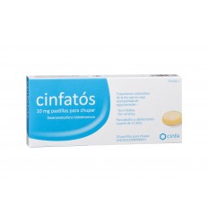 Cinfatós 10 mg 20 pastillas para chupar