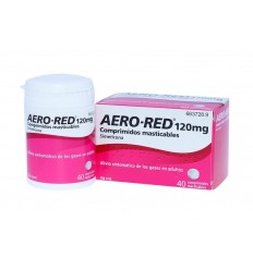 AERO-RED 120 mg 40 comprimidos masticables 