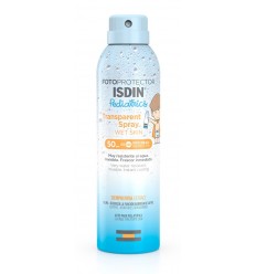 Fotoprotector ISDIN Transparent Spray Wet Skin Pediatrics SPF 50 250 ml