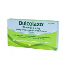 Dulcolaxo Bisacodilo 5 mg