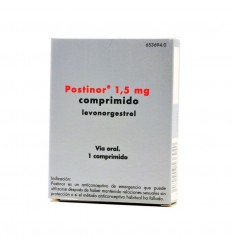 Postinor 1,5 mg comprimido