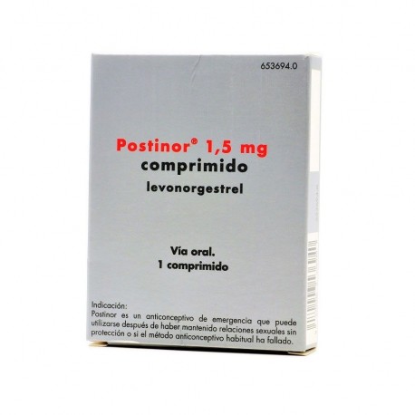 Postinor 1,5 mg comprimido