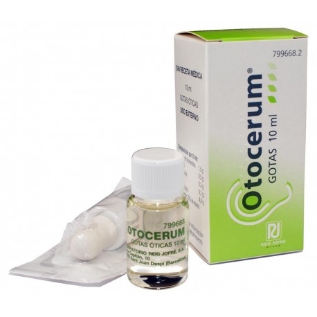 Otocerum gotas óticas en solución 10 ml