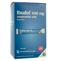 Ibudol 400 mg 20 sobres