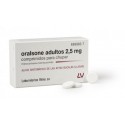 Oralsone adultos 2,5 mg 12 comprimidos para chupar