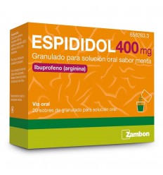 ESPIDIDOL 400 MG 20 SOBRES GRANULADO PARA SOLUCION ORAL (SABOR MENTA)