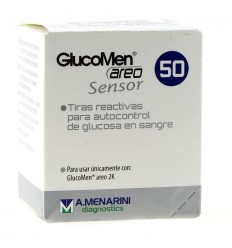 GlucoMen areo sensor 50 tiras reactivas