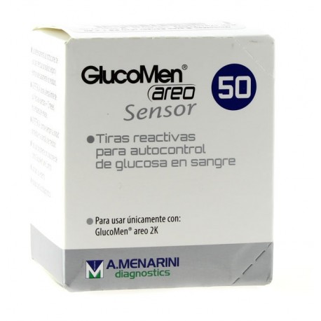 GlucoMen areo sensor 50 tiras reactivas