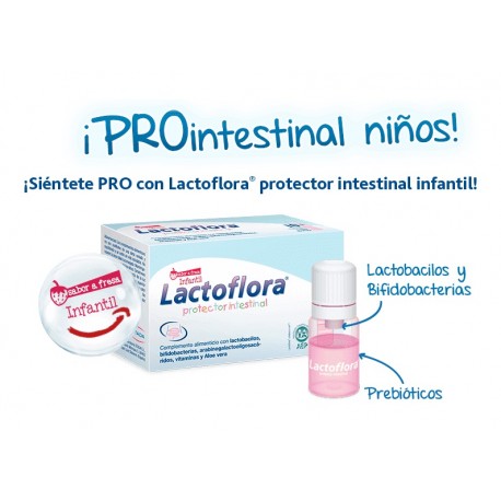 LACTOFLORA PROTECTOR INTESTINAL INFANTIL FRESA 1