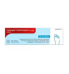 Canespie Clotrimazol 10 mg/g crema Pie de atleta 30gr