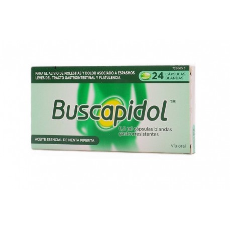 BUSCAPIDOL 0,2 ML 24 CAPSULAS BLANDAS GASTRORRESISTENTES