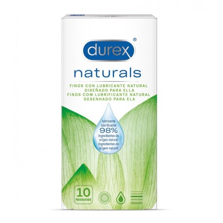 Durex naturals 10 preservativos