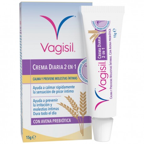 Vagisil Crema Diaria 2 en 1 15 gr