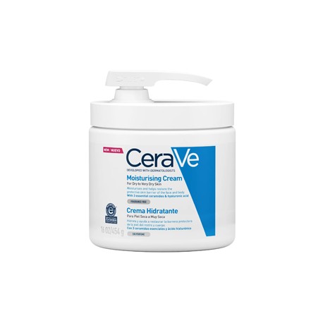CeraVe Crema Hidratante piel normal a seca 340 ml