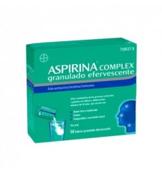 ASPIRINA COMPLEX 10 SOBRES GRANULADO EFERVESCENTE
