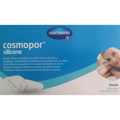 Cosmopor Pansement Silicone Stérile 15 cm X 8 cm 5u — Farmacia
