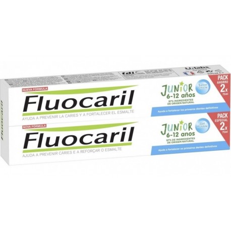 Fluocaril Junior Gel Bubble 2x75ml