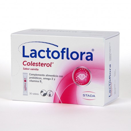 Lactoflora Colesterol Sabor vainilla 30 sobres