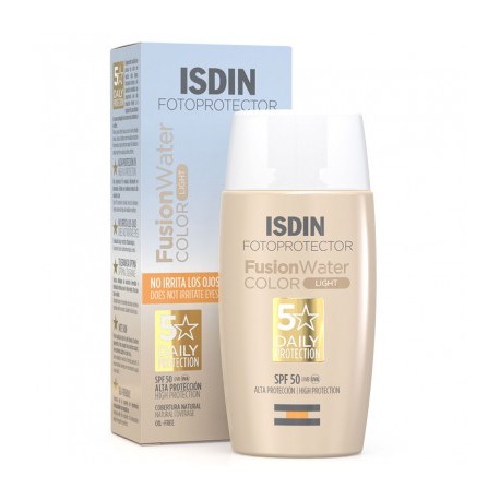 ISDIN F-50 FUSION WATER LIGHT COLOR 50 ML