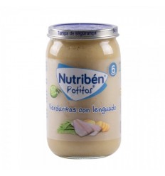 NUTRIBEN GRANDE LENGUADO CON VERDURITAS 235 G