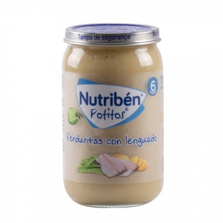 NUTRIBEN GRANDE LENGUADO CON VERDURITAS 235 G