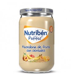 NUTRIBEN GRANDE MACEDONIA DE FRUTA CON CEREALES POTITO