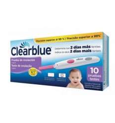 Clearblue Test de ovulación digital 10 pruebas testes