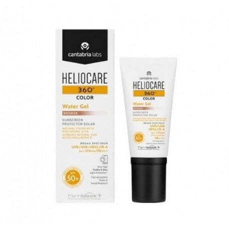 HELIOCARE 360 F-50 COLOR WATER GEL BRONZE 50 ML