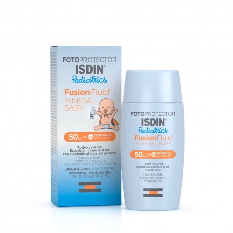 ISDIN F-50 PED FUSION FLUID BABY MINERAL 50 ML
