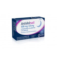 ANTIDOLNAIT 500 mg/25 mg 10 COMPRIMIDOS RECUBIERTOS