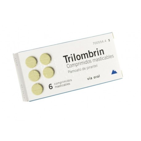 Trilombrin 6 comprimidos masticables