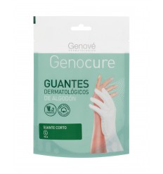 Genocure® Guantes Dermatológicos Algodón talla S
