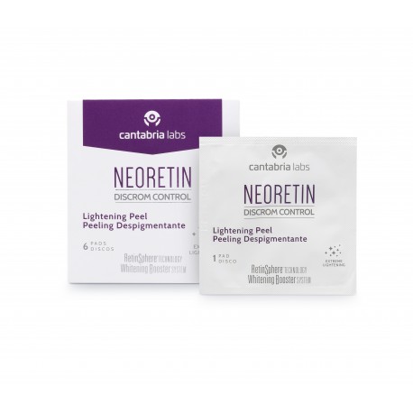 Neoretin DISCROM CONTROL Peeling Despigmentante 6 Discos