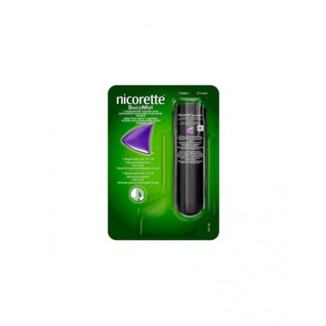 Nicorette BucoMist nicotina 1mg/pulsación solución para pulverización bucal 150 pulverizaciones