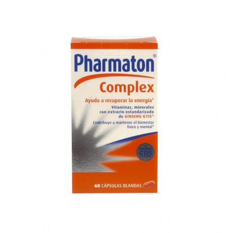 PHARMATON COMPLEX 60 capsulas blandas
