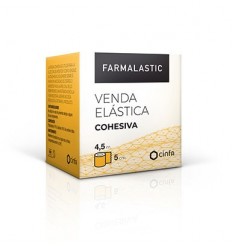 Farmalastic Venda Elástica Cohesiva beige 4,5 m x 5 cm 
