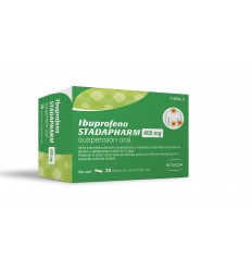 IBUPROFENO STADAPHARM 400 mg 20 sobres suspensión oral